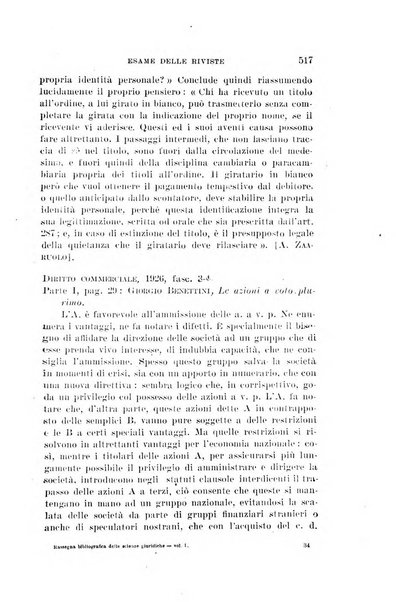 Rassegna bibliografica delle scienze giuridiche