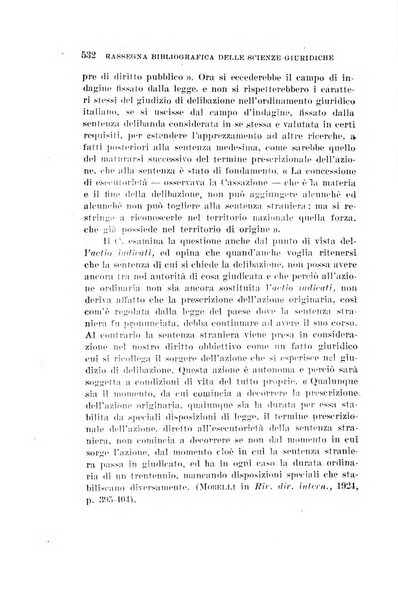 Rassegna bibliografica delle scienze giuridiche