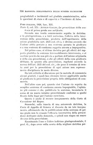 Rassegna bibliografica delle scienze giuridiche