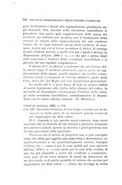 Rassegna bibliografica delle scienze giuridiche