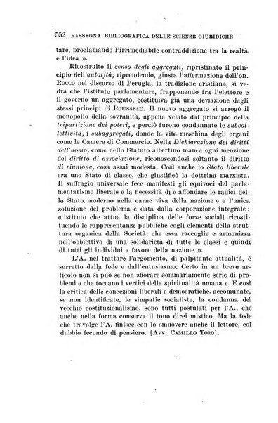 Rassegna bibliografica delle scienze giuridiche