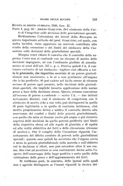 Rassegna bibliografica delle scienze giuridiche