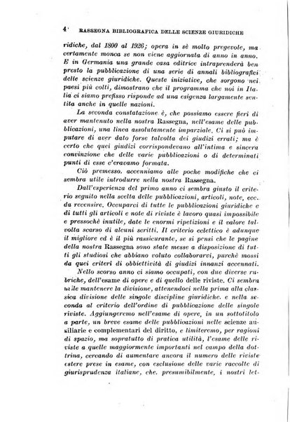 Rassegna bibliografica delle scienze giuridiche