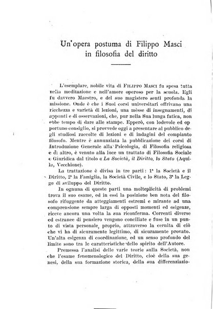 Rassegna bibliografica delle scienze giuridiche