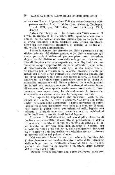 Rassegna bibliografica delle scienze giuridiche