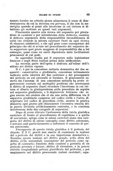 Rassegna bibliografica delle scienze giuridiche