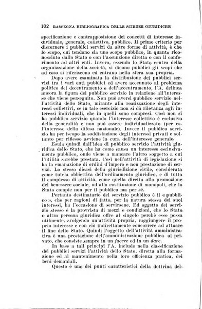 Rassegna bibliografica delle scienze giuridiche