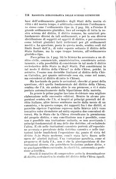 Rassegna bibliografica delle scienze giuridiche