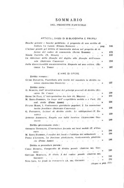 Rassegna bibliografica delle scienze giuridiche