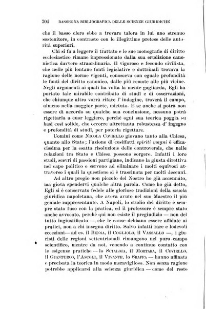 Rassegna bibliografica delle scienze giuridiche