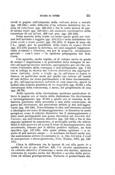 Rassegna bibliografica delle scienze giuridiche