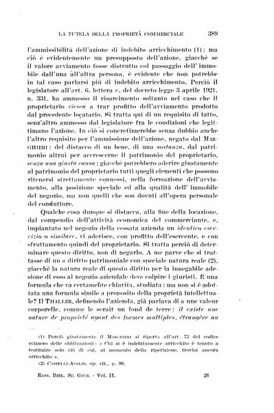 Rassegna bibliografica delle scienze giuridiche