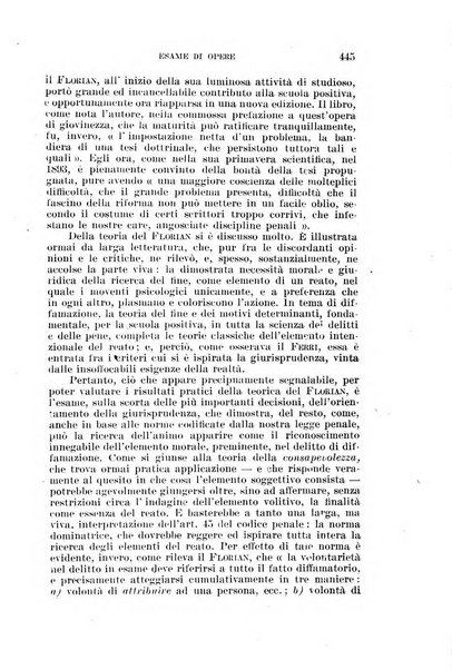 Rassegna bibliografica delle scienze giuridiche