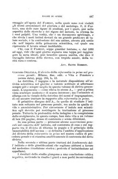 Rassegna bibliografica delle scienze giuridiche