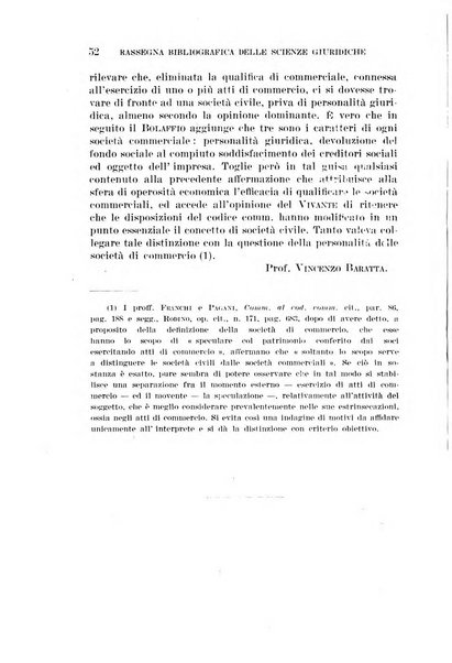 Rassegna bibliografica delle scienze giuridiche