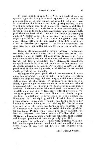 Rassegna bibliografica delle scienze giuridiche