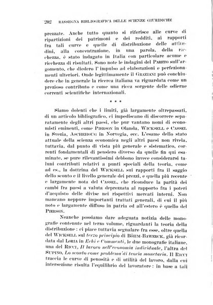 Rassegna bibliografica delle scienze giuridiche