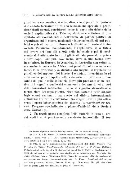 Rassegna bibliografica delle scienze giuridiche