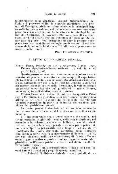 Rassegna bibliografica delle scienze giuridiche