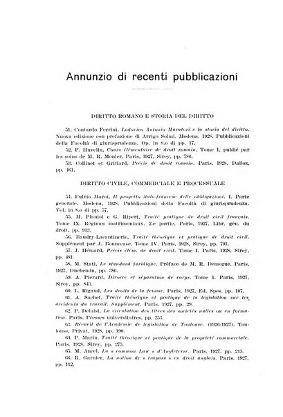 Rassegna bibliografica delle scienze giuridiche