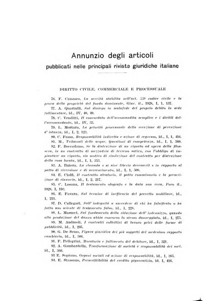 Rassegna bibliografica delle scienze giuridiche