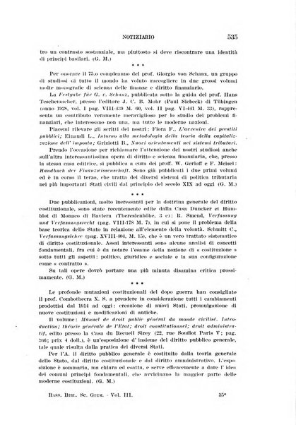 Rassegna bibliografica delle scienze giuridiche