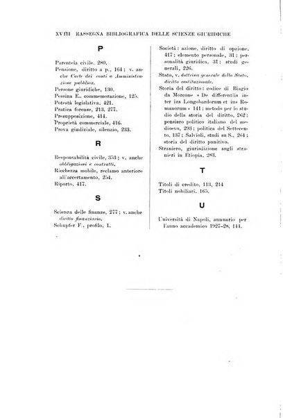 Rassegna bibliografica delle scienze giuridiche