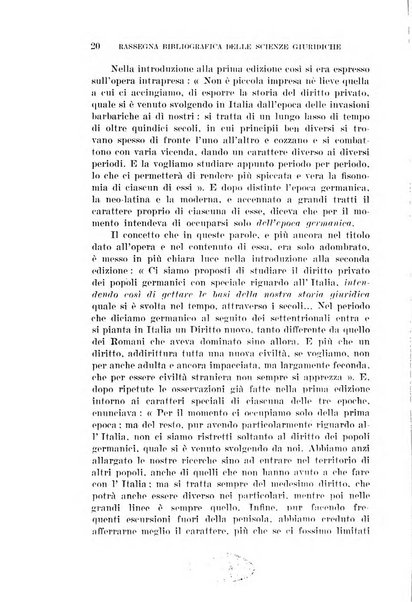 Rassegna bibliografica delle scienze giuridiche