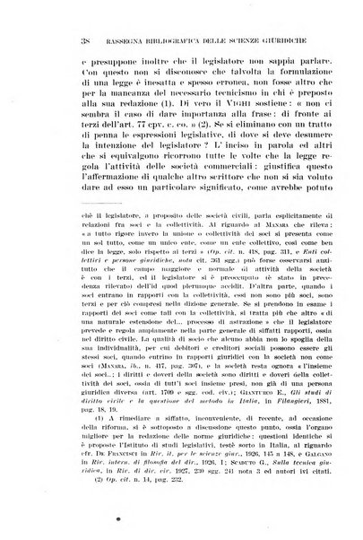 Rassegna bibliografica delle scienze giuridiche