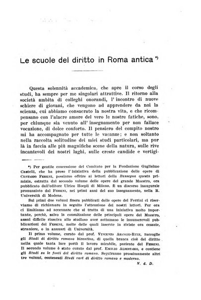 Rassegna bibliografica delle scienze giuridiche