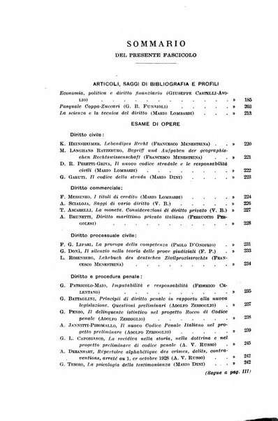 Rassegna bibliografica delle scienze giuridiche