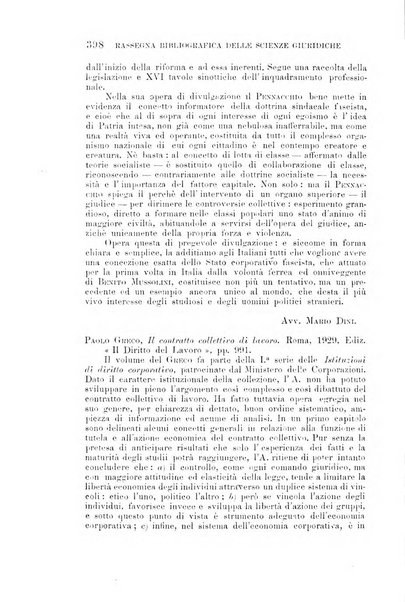 Rassegna bibliografica delle scienze giuridiche