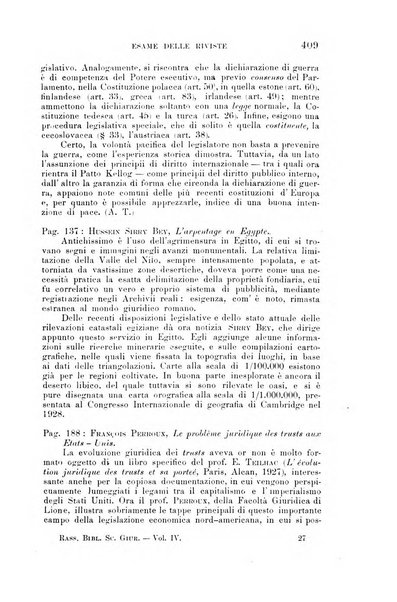 Rassegna bibliografica delle scienze giuridiche