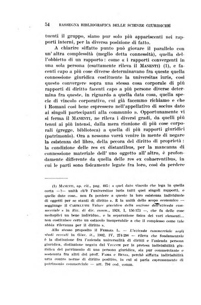 Rassegna bibliografica delle scienze giuridiche