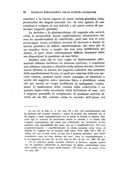 Rassegna bibliografica delle scienze giuridiche