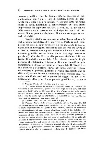 Rassegna bibliografica delle scienze giuridiche