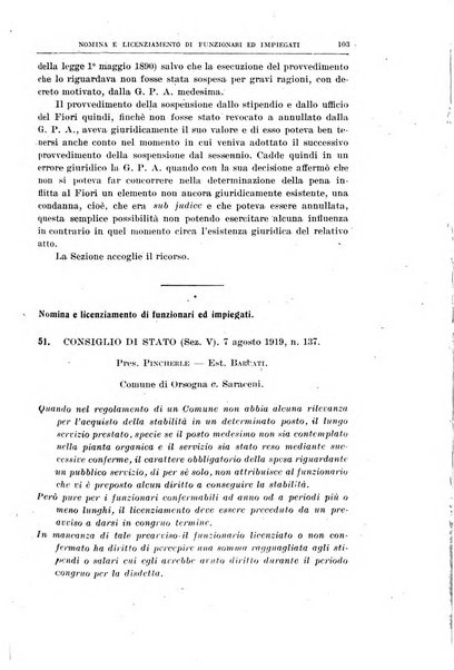 Rivista di diritto pubblico e della pubblica amministrazione in Italia e giurisprudenza amministrativa esposta sistematicamente