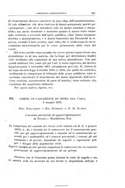 Rivista di diritto pubblico e della pubblica amministrazione in Italia e giurisprudenza amministrativa esposta sistematicamente