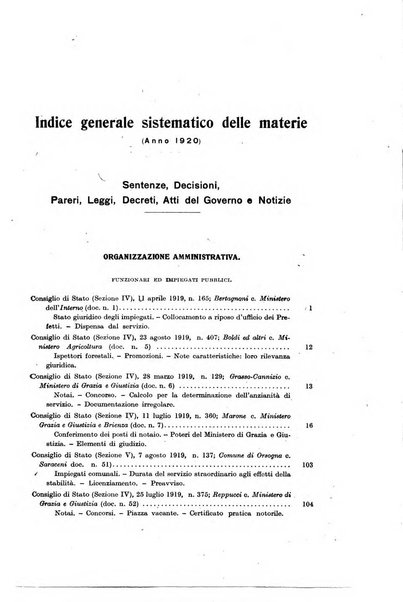 Rivista di diritto pubblico e della pubblica amministrazione in Italia e giurisprudenza amministrativa esposta sistematicamente