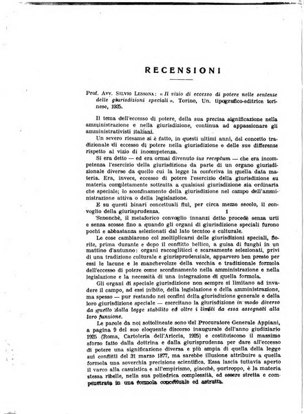 Rivista di diritto pubblico e della pubblica amministrazione in Italia. La giustizia amministrativa raccolta completa di giurisprudenza amministrativa esposta sistematicamente