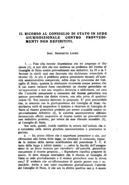 Rivista di diritto pubblico e della pubblica amministrazione in Italia. La giustizia amministrativa raccolta completa di giurisprudenza amministrativa esposta sistematicamente