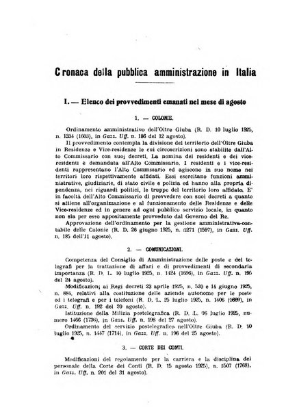 Rivista di diritto pubblico e della pubblica amministrazione in Italia. La giustizia amministrativa raccolta completa di giurisprudenza amministrativa esposta sistematicamente