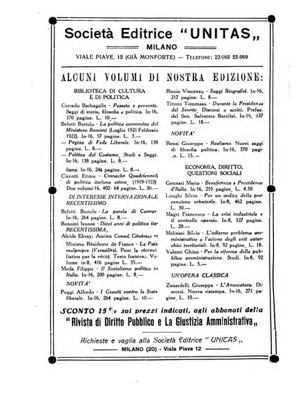 Rivista di diritto pubblico e della pubblica amministrazione in Italia. La giustizia amministrativa raccolta completa di giurisprudenza amministrativa esposta sistematicamente