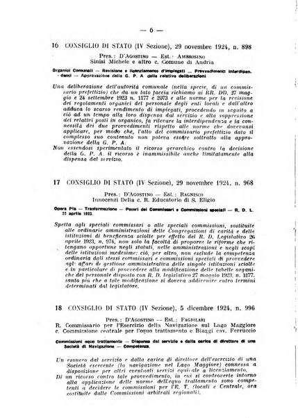 Rivista di diritto pubblico e della pubblica amministrazione in Italia. La giustizia amministrativa raccolta completa di giurisprudenza amministrativa esposta sistematicamente