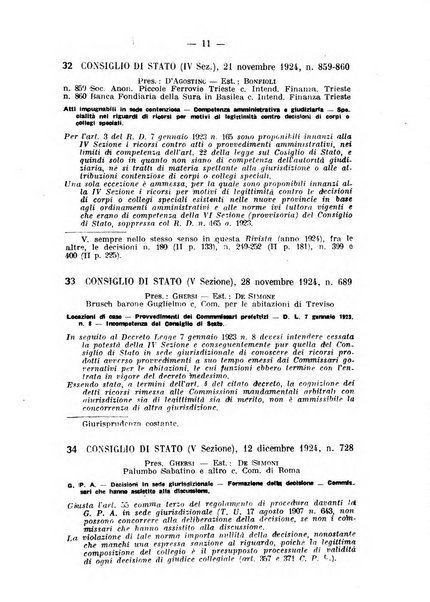 Rivista di diritto pubblico e della pubblica amministrazione in Italia. La giustizia amministrativa raccolta completa di giurisprudenza amministrativa esposta sistematicamente