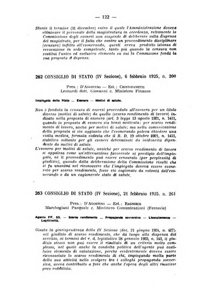 Rivista di diritto pubblico e della pubblica amministrazione in Italia. La giustizia amministrativa raccolta completa di giurisprudenza amministrativa esposta sistematicamente