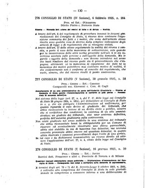 Rivista di diritto pubblico e della pubblica amministrazione in Italia. La giustizia amministrativa raccolta completa di giurisprudenza amministrativa esposta sistematicamente