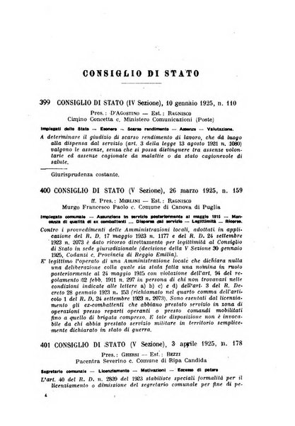 Rivista di diritto pubblico e della pubblica amministrazione in Italia. La giustizia amministrativa raccolta completa di giurisprudenza amministrativa esposta sistematicamente