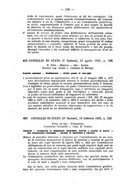 Rivista di diritto pubblico e della pubblica amministrazione in Italia. La giustizia amministrativa raccolta completa di giurisprudenza amministrativa esposta sistematicamente