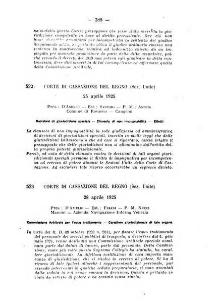 Rivista di diritto pubblico e della pubblica amministrazione in Italia. La giustizia amministrativa raccolta completa di giurisprudenza amministrativa esposta sistematicamente